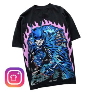 kenny Warren Lotas Merch Store Caped Hero T Shirt Blacka