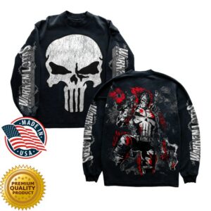 kenny Warren Lotas Merch Store Gun Nut Long Sleeve Shirt Blackss