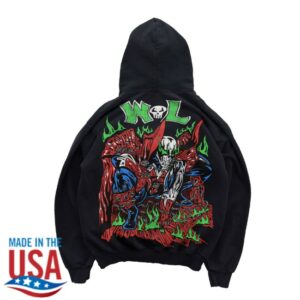 kenny Warren Lotas Merch Store Hell Man Hoodie Blacks