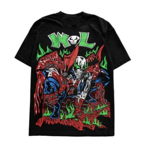 kenny Warren Lotas Merch Store Hell Man Shirt Black