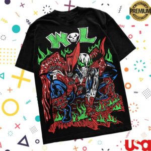 kenny Warren Lotas Merch Store Hell Man T Shirt Blacka