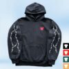 Warren Lotas Merch Store Love Reaper Hoodie Sunfaded Black