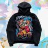 Warren Lotas Merch Store Teddy Hoodie Black