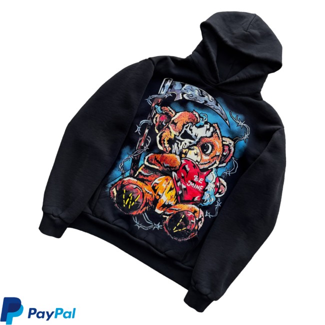 Warren Lotas Merch Store Teddy Hoodie Black 3 Warren Lotas Merch Store Teddy Hoodie Black