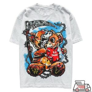 Warren Lotas Merch Store Teddy T-Shirt White