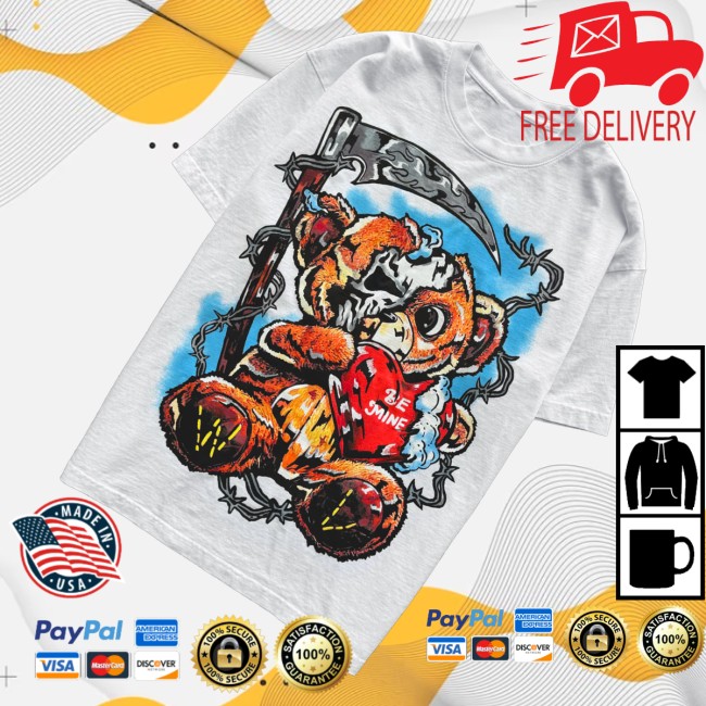 Warren Lotas Merch Store Teddy T-Shirt White 3 Warren Lotas Merch Store Teddy T-Shirt White