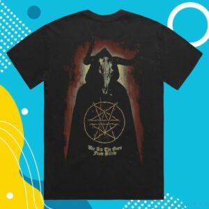 Whitechapel Merch Store From Below Faded Black T-Shirt