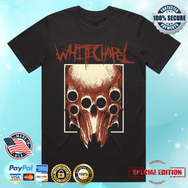 Whitechapel Merch Store Zoomed Coal T-Shirt 2 Whitechapel Merch Store Zoomed Coal T-Shirt