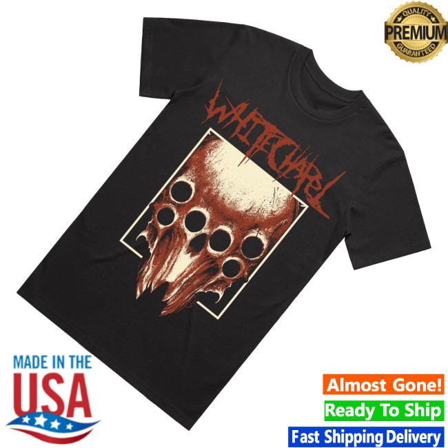 Whitechapel Merch Store Zoomed Coal T-Shirt 3 Whitechapel Merch Store Zoomed Coal T-Shirt