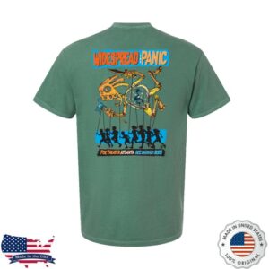 kenny Widespread Panic Merch Store 2025 New Years Atlanta Event Shirts