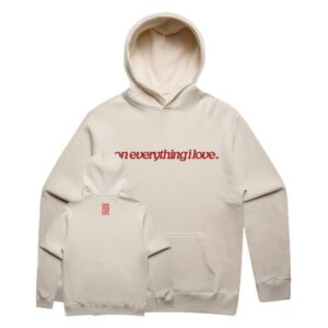 kenny Words Speak Life Store Merch On Everything I Love Classic Hoodie