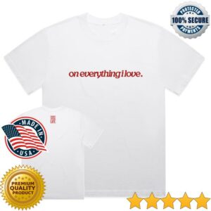 kenny Words Speak Life Store Merch On Everything I Love Classic Tee