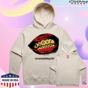 kenny Words Speak Life Store Merch On Everything I Love Grill Hoodie