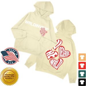 kenny Wrldinvsn Store Merch Shop Ydtw Hearts Hoodieu
