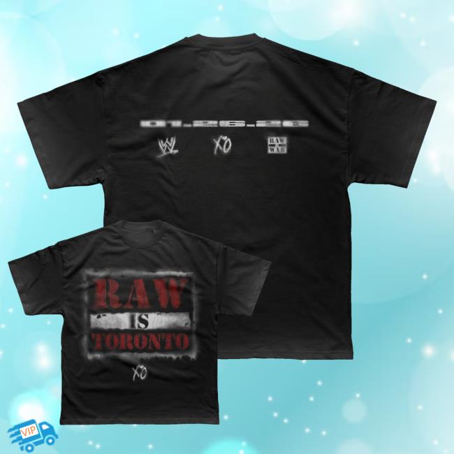 Xo Merch Wwe X Xo Raw Is Toronto Tee 5 Xo Merch Wwe X Xo Raw Is Toronto Tee