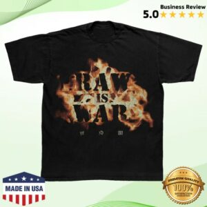 Xo Store Merch Wwe X Xo Raw Is War Tee