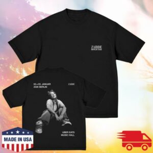 kenny Zah1de Merch Shop Store Tour Hoodie Event Shirt Berlin