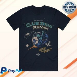 Zedd Merch Store Club Zedd Shirt Navy