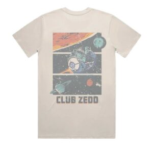 Zedd Merch Store Club Zedd Shirt Sand