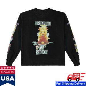 kenny Zodiac Jakarta Merch Store Zodiac Fantasy Grieving Sicko Longsleeve Shirt