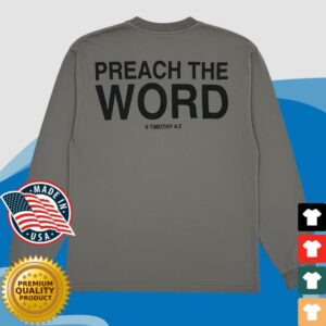 kenny sau 2819 Merch Shop Store Preach The Word Long Sleeve