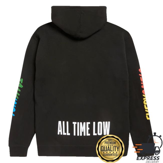 All Time Low Store Store Merch Shop Everyone's Talking! Zip Hoodie