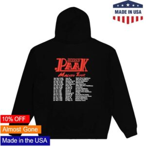 kenny sau Anderson Paak Merch Store Malibu Badge Tour Hoodie