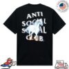 kenny sau Anti Social Social Club Store Merch Shop Assc Glowing Horse Tee Black