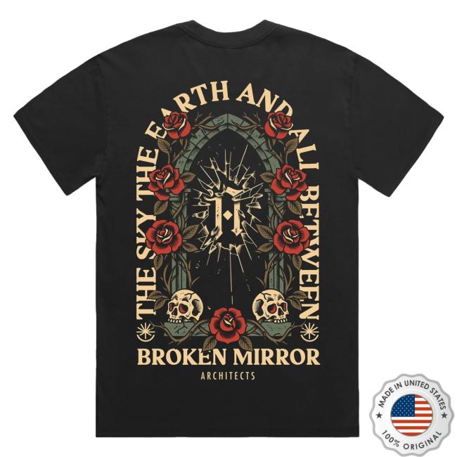 kenny sau Architects Shop Store Merch Broken Mirror Black T Shirt kenny sau Architects Shop Store Merch Broken Mirror Black T Shirt
