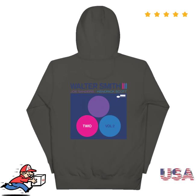 Blue Note Merch Shop Walter Smith Iii - Twio, Vol. 2 Hoodie 4 Blue Note Merch Shop Walter Smith Iii - Twio, Vol. 2 Hoodie