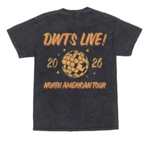 kenny sau Dancing With The Stars Store Merch Shop Dwts Live 2026 North American Tour Tee