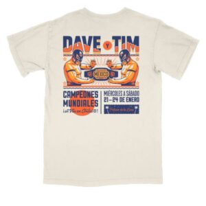 kenny sau Dave Tim Riviera Maya Merch Shop Store Wrestlers Tee