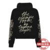 Defjam Shop Merch Script Zip Hoodie In Black