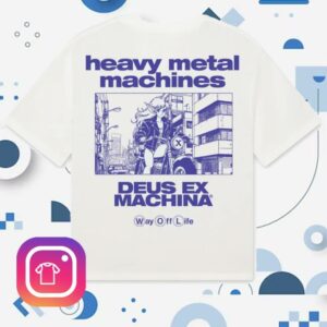 kenny sau Deus Ex Machina Australia Merch Shop Store The Heaviest Metal Tee