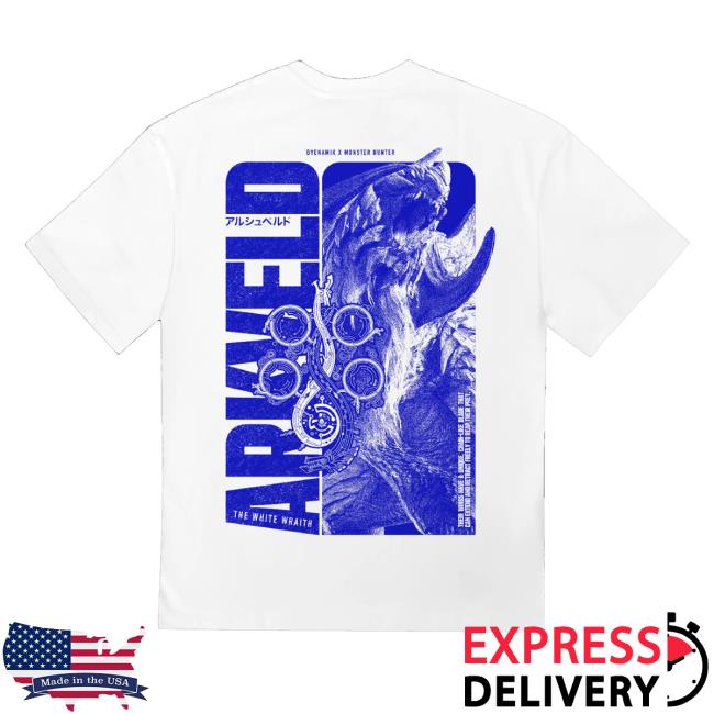 Dyenamik Store Merch Shop Monster Hunter Arkveld Tee 4 Dyenamik Store Merch Shop Monster Hunter Arkveld Tee
