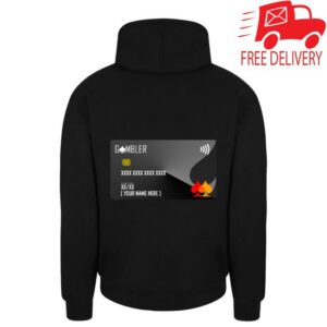 kenny sau Gambleruk Merch Shop Black Gamblercard Hoodie