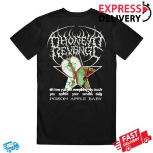 kenny sau Honey Revenge Merch Shop Store Poison Apple Baby Metal Black T Shirt