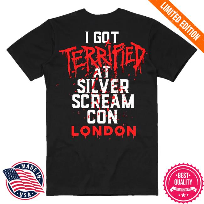 Ice Nine Kills Merch Store Shop Silver Scream Con London Event Tee 4 Ice Nine Kills Merch Store Shop Silver Scream Con London Event Tee