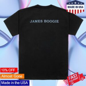 kenny sau James Boogie Merch Shop Store Fc025 Graphic T Shirt Lily Black