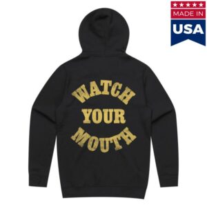 kenny sau Josiah Queen Show Store Merch Watch Your Mouth Zip Hoodie