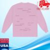 kenny sau Kali Uchis Merch Shop Store Sin Miedo Anniversary Pink Long Sleeve Tee