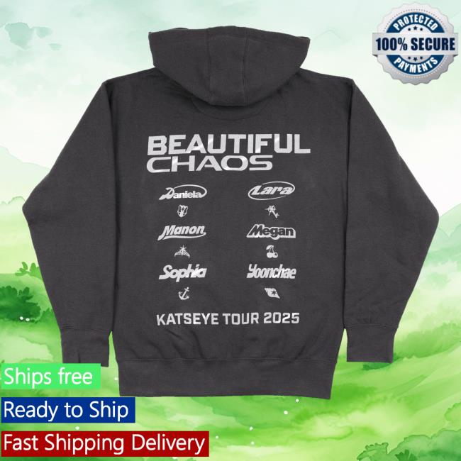 Katseye Store Store Merch Shop Beautiful Chaos Zip-Up Hoodies 4 Katseye Store Store Merch Shop Beautiful Chaos Zip-Up Hoodie