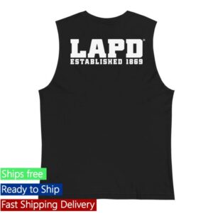 kenny sau Lapd Athletic Tank Top Established 1869