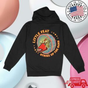 kenny sau Little Feat Store Merch Strike Up The Band Zip Hoodie