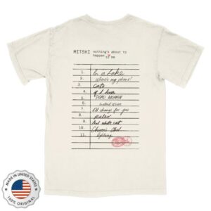 kenny sau Mitski Merch Shop Library Stamp Tee