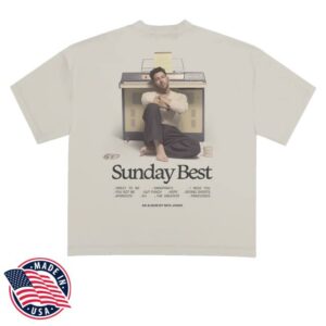 kenny sau Nick Jonas Store Merch Shop Sunday Best Tracklist Tee