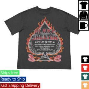 kenny sau Opry Merch Shop Ole Red Vegas Blake Of Spades Tee