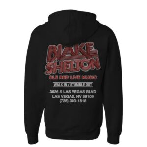 kenny sau Opry Merch Shop Ole Red Vegas Blake Shelton Live Hoodie