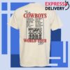 Palmetto Moon Store Merch Shop Dash Forward Cowboys World Tour T-Shirts