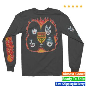 kenny sau Shop Kiss Online Merch Kiss Army Est 1975 Longsleeve T Shirt 1
